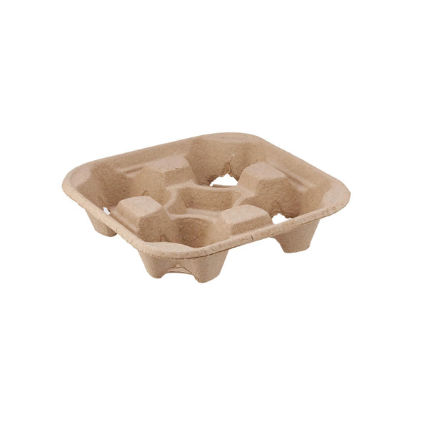 Hotpack | Corrugated 4 Cups Holder | 300Pieces - Hotpack Bahrain