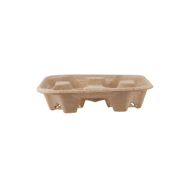 Hotpack | Corrugated 4 Cups Holder | 300Pieces - Hotpack Bahrain