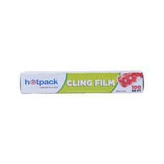 24 Rolls Pvc Food Wrap - 11 Micron - 100 Sqft - Hotpack Bahrain