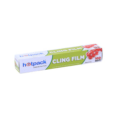 24 Rolls Pvc Food Wrap - 11 Micron - 100 Sqft - Hotpack Bahrain