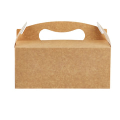 150 Pieces Kraft Carry Meal Box Small 228X122X100MM