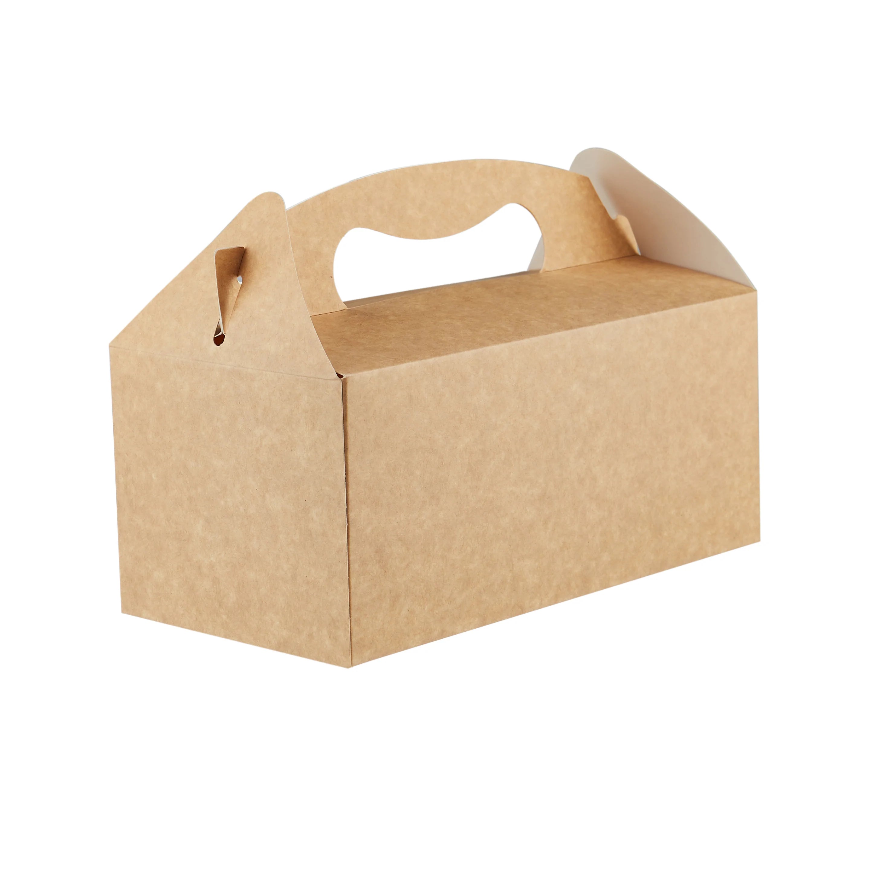 150 Pieces Kraft Carry Meal Box Small 228X122X100MM