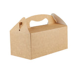 150 Pieces Kraft Carry Meal Box Small 228X122X100MM