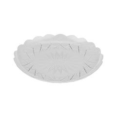 Round Crystal Plate 21 cm 10 Kg