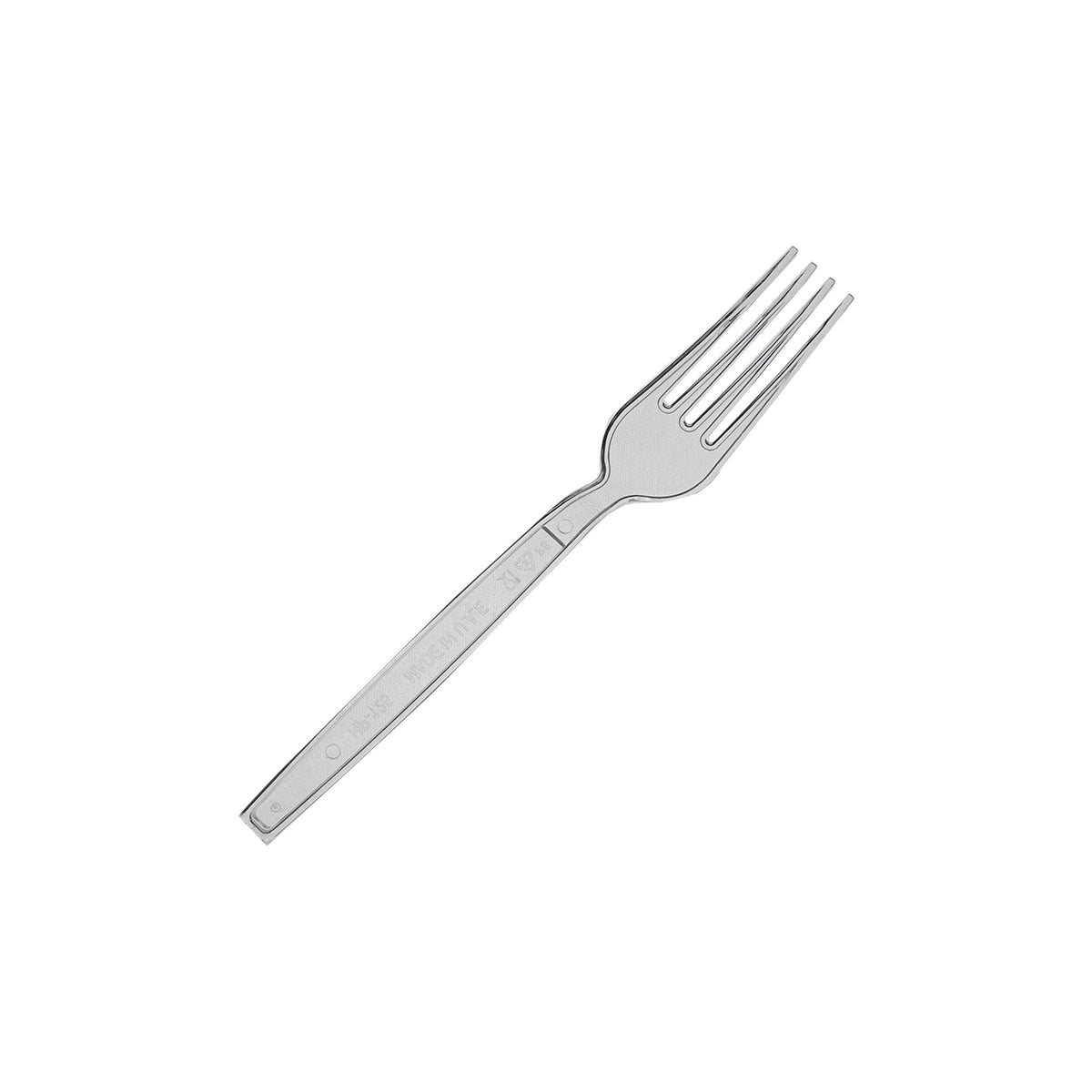 1000 Pieces Clear Heavy Duty Fork - 6 Gram