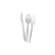 Heavy Duty Cutlery Set, White (Spoon/Fork/Knife/ Napkin)-6 Gram Each 250 Sets