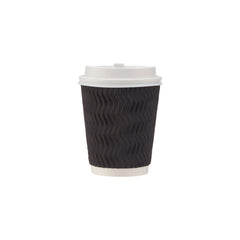 500 Pieces  Zig Zag Ripple Paper Cup 8 Oz