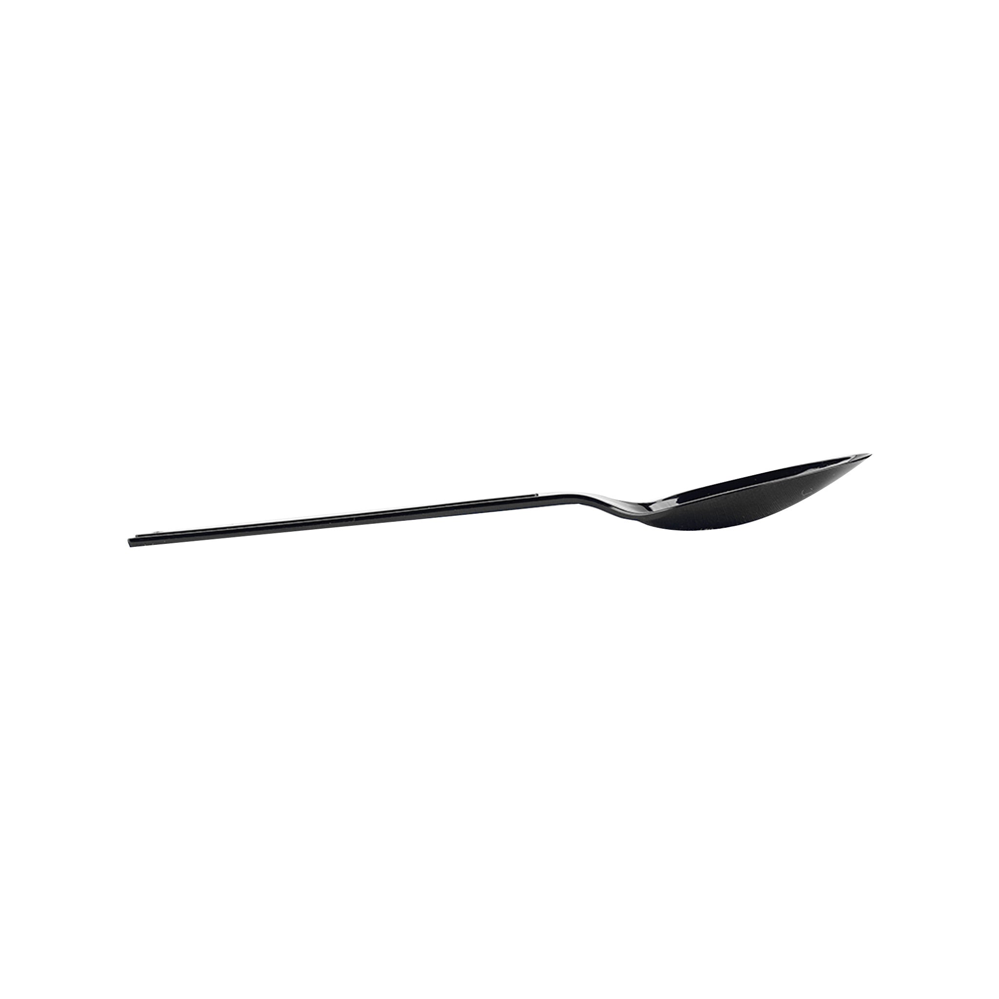 200 pieces Black Medium Duty Spoon - 3.2 Gram