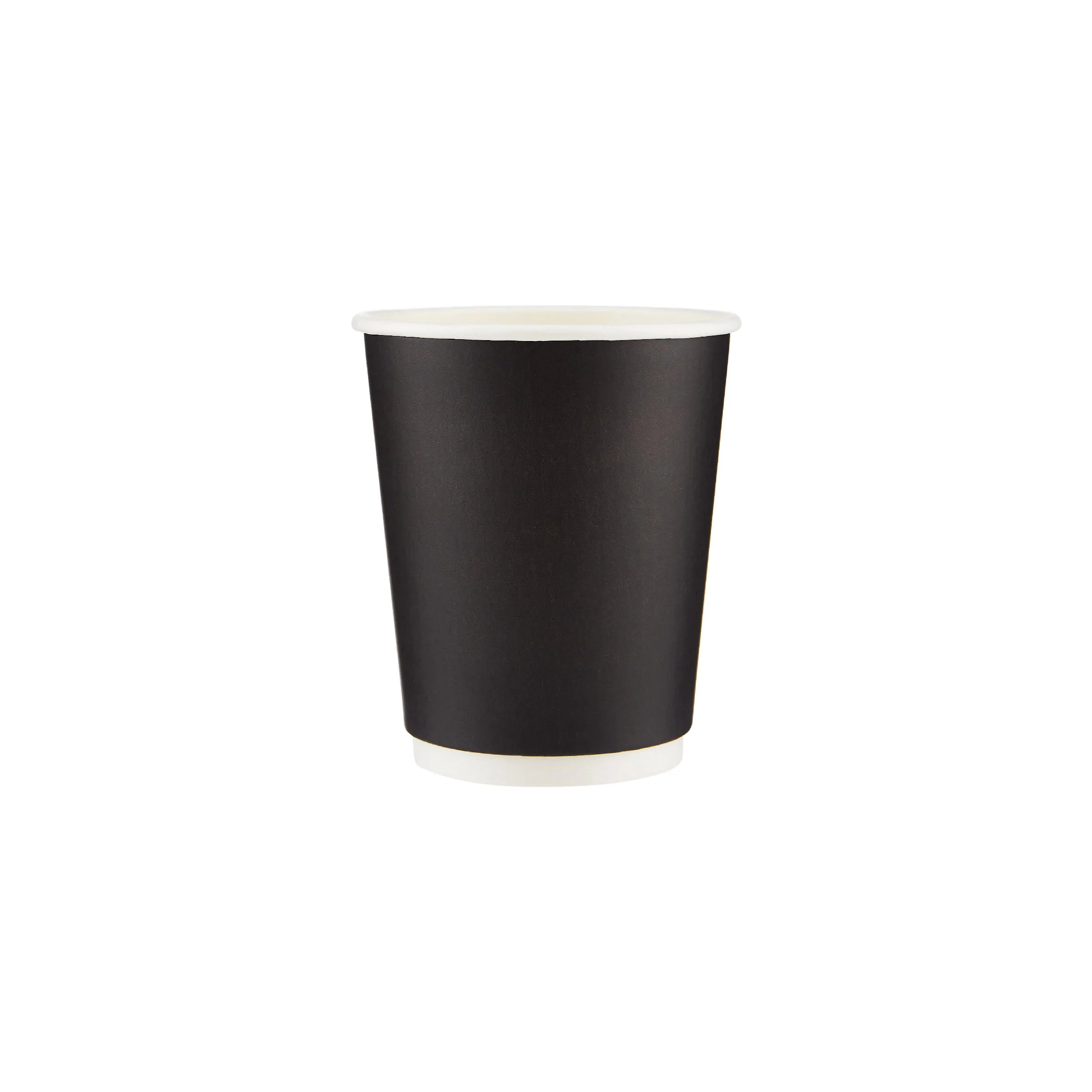 8 Oz Black Double Wall Paper Cups/500 Pieces -  Hotpack 