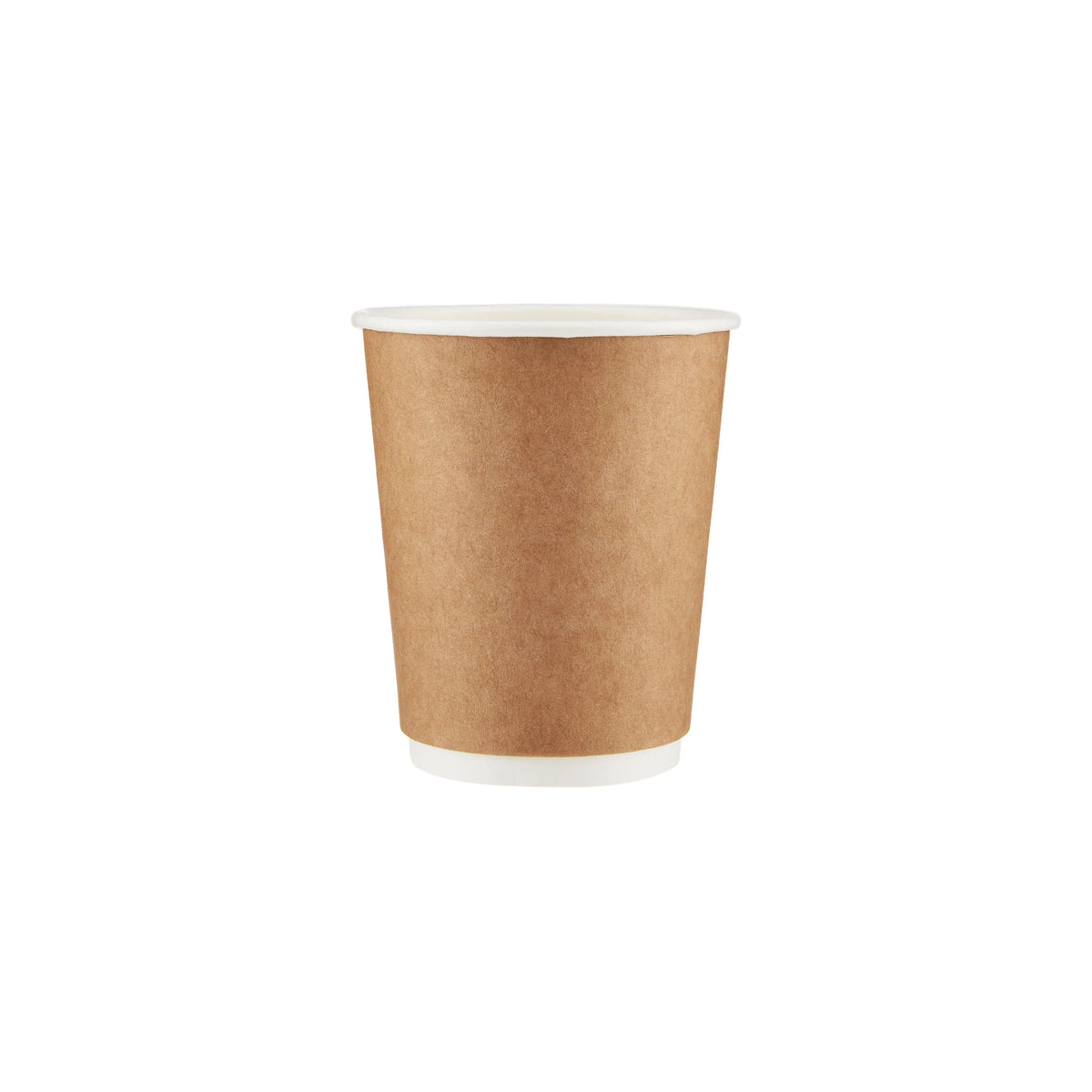 8 Oz Kraft Double Wall Paper Cups/500 Pieces- Hotpack