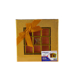 48 Pieces Golden Yellow Square Chocolate Gift Box 25 Division-20*20*4 cm