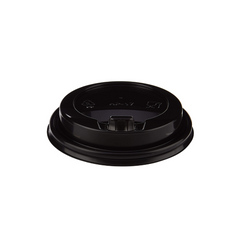 500 Pieces Black Lids for Paper Cup 8 Oz