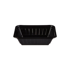 Black Base Rectangular Container With Lid