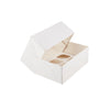 100 Pieces Cup Cake White Window Box