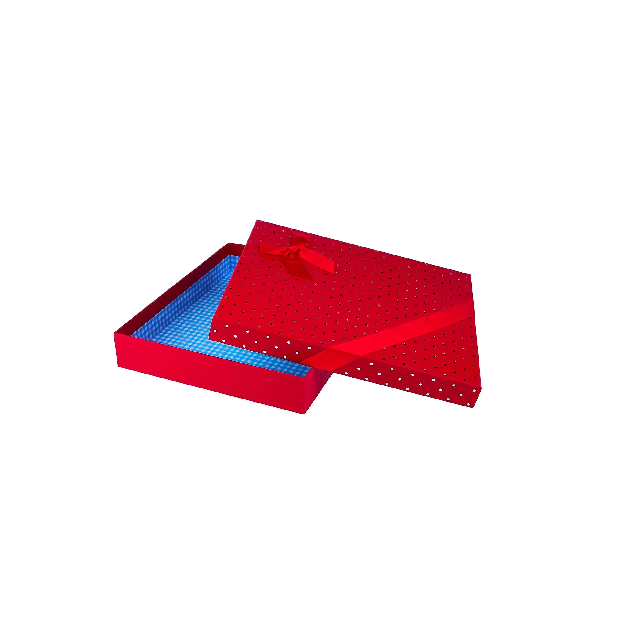 48 Pieces Rectangle Red Gift Box Shape -25*30*5 cm