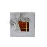 48 Pieces Square Silver Chocolate Gift Box Shape 09 Division - 12*12*4 cm