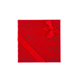 48 Pieces Light Red Square Gift Box -20*20*5 cm