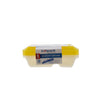 Compartment Clear Microwavable Container with Mixed Color Lid