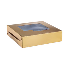 Golden Color Sweet Box, 20*20 cm| 250 Pieces-Hotpack Global 