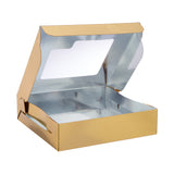 Golden Color Sweet Box, 20*20 cm| 250 Pieces-Hotpack Global 