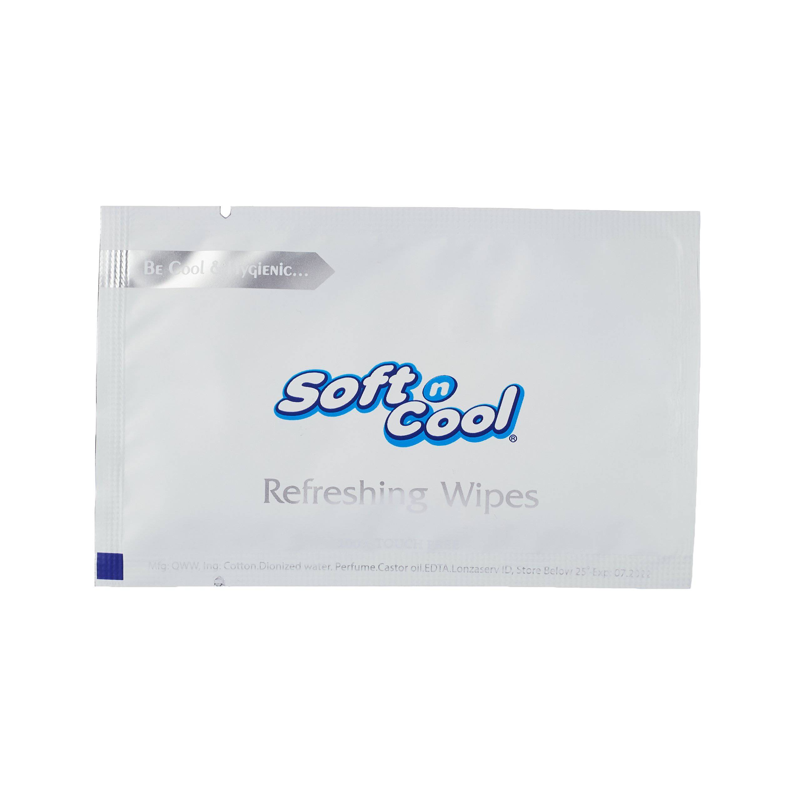 1000 Pieces Refreshing Wet Wipes  Size 6cm * 8cm