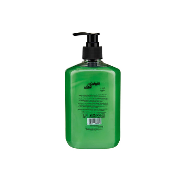 Soft N Cool Liquid Hand Wash Green Apple 500 ml