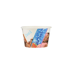 Hotpack | Paper Ice Cream Cups- 250ml (8 Oz) | 1000  Pieces - Hotpack Bahrain