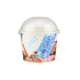 Hotpack | Paper Ice Cream Cups- 500ml (16 Oz) | 1000  Pieces - Hotpack Bahrain