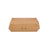 125 Pieces Kraft Double Flute Burger Box