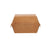 Kraft Paper Single Flute Burger Box