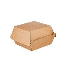 Kraft Paper Single Flute Burger Box