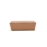 Kraft PE Lunch Box, 150*100*45 mm | 100 Pieces - Hotpack Bahrain