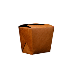 8 Oz Kraft PE Square Box, 62*46*66 mm| 280 Pieces - Hotpack Bahrain