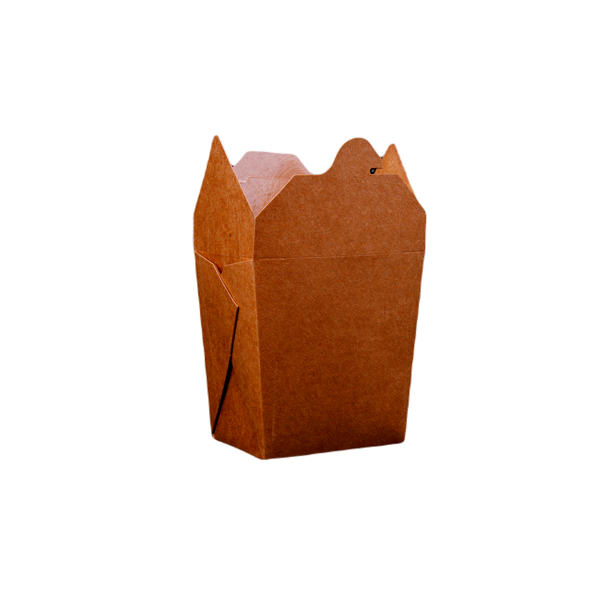 26 Oz Kraft PE Square Box, 79*66*103 mm| 120 Pieces - Hotpack Bahrain