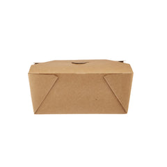 Hotpack | Kraft Pe Take Away Box,56oz-197*139*64 Mm | 100  Pieces - Hotpack Bahrain