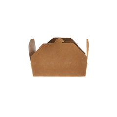 Hotpack | Kraft Pe Take Away Box, 32oz-142*111*64 Mm | 120  Pieces - Hotpack Bahrain