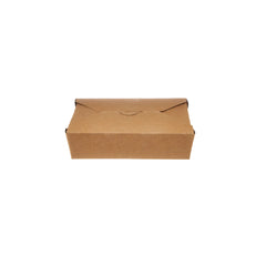 Hotpack | Kraft Pe Take Away Box, 36Oz-195*140*50 Mm | 120  Pieces - Hotpack Bahrain