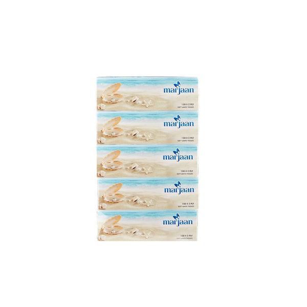 30 Pieces Marjaan Facial Tissue 200 Sheets X 2 Ply