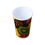 Paper Juice Cup With Lid, 22 Oz| 1000 Pieces - Hotpack