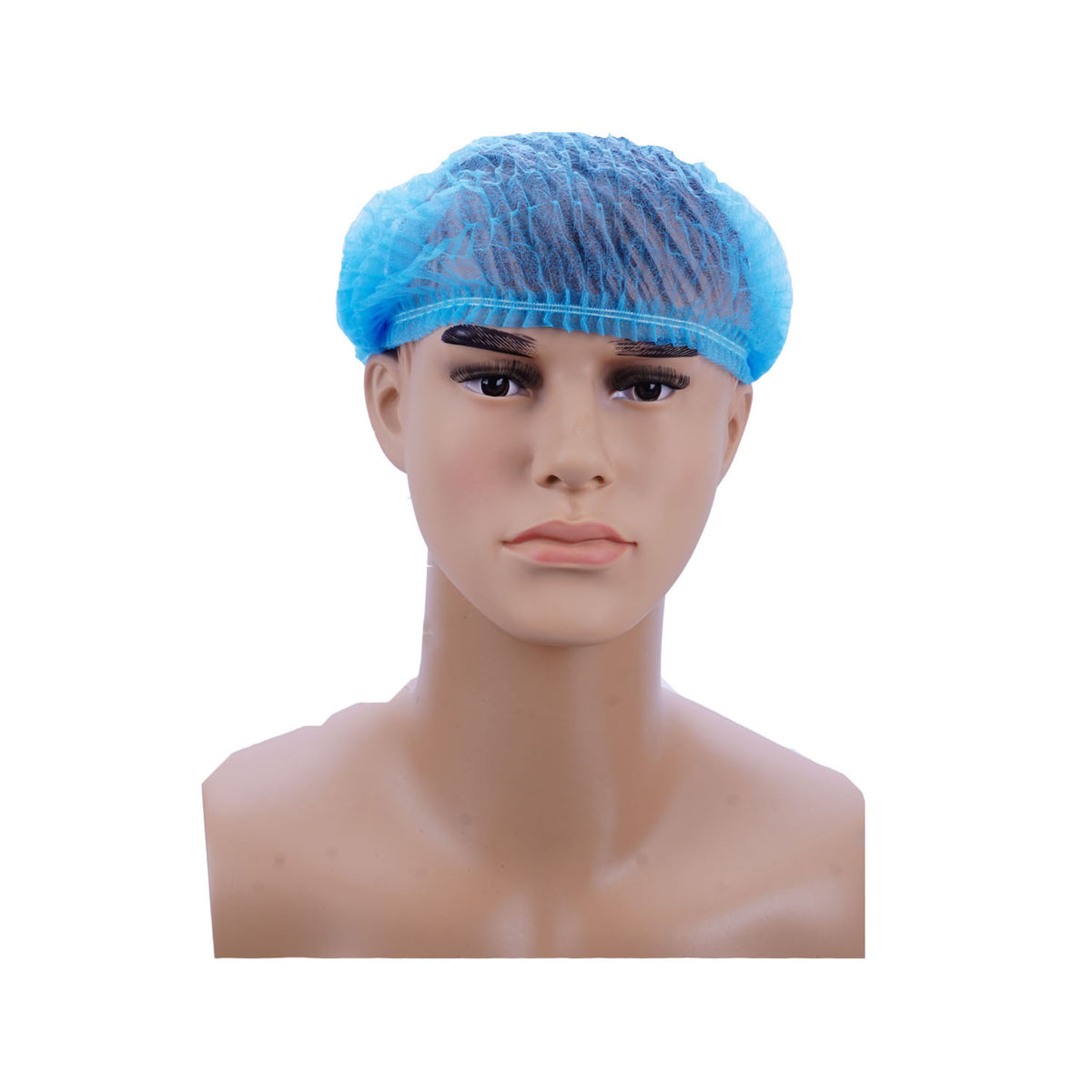 1000 pieces Bouffant Cap Blue Color