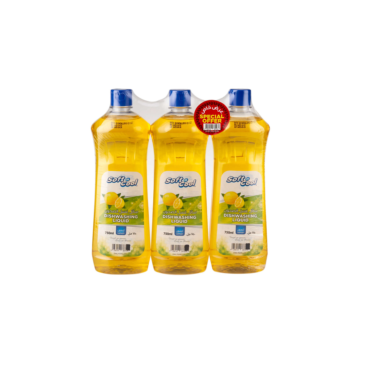 12 Pieces of Liquid Dish wash 750 ml