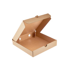 Brown Pizza Box, Medium | 280*280 mm | 100 pieces - Hotpack Bahrain