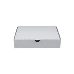 100 Pieces White Pizza Box, Large - 330X330 mm - Hotpack Bahrain