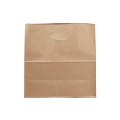 28 x 28 cm 500 Pieces Kraft Paper Bag Die Cut Handle