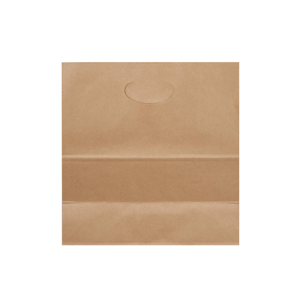 28 x 28 cm 500 Pieces Kraft Paper Bag Die Cut Handle