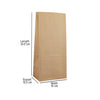 Brown Square Bottom Paper Bags