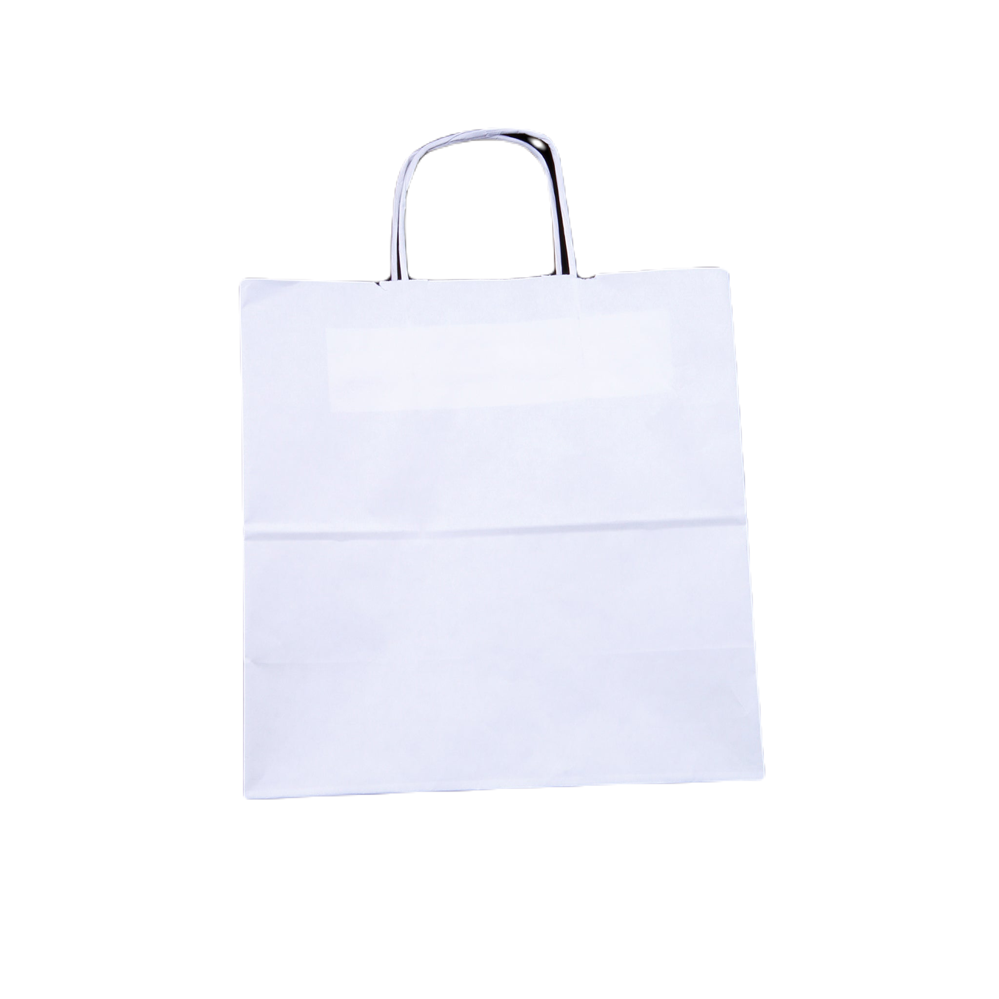 250 Pieces Paper Bag White Twisted Handle 32*12*34 Cm - hotpack.bh