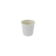 2000 Pieces White Single Wall Qahwa Paper Cups 2.5 Oz