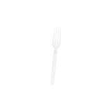 100 pieces Heavy Duty Fork, White - 4.6 Gram