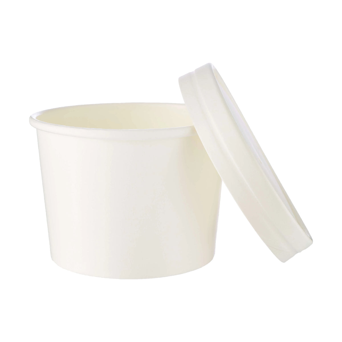 1000 Pieces Paper Soup Bowl White 250 ml